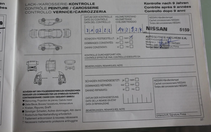 Nissan Qashqai cena 51999 przebieg: 175300, rok produkcji 2014 z Wleń małe 301